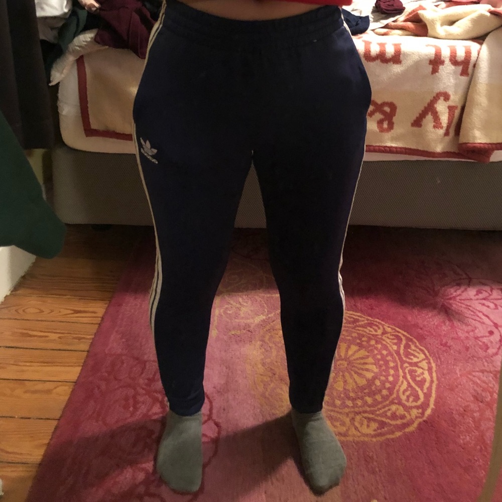 Adidas Navy Track Pants